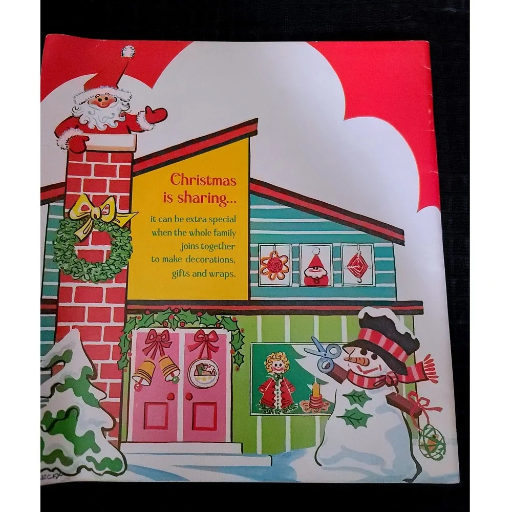 Whitman's Vintage Book Kids Can Make It For‎ Christmas Complete Instructions